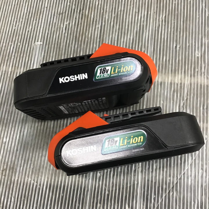 【未使用】 工進(KOSHIN) 充電式チェンソー SCS-1820R (SCS-1820R-AAA-0) 【草加店】