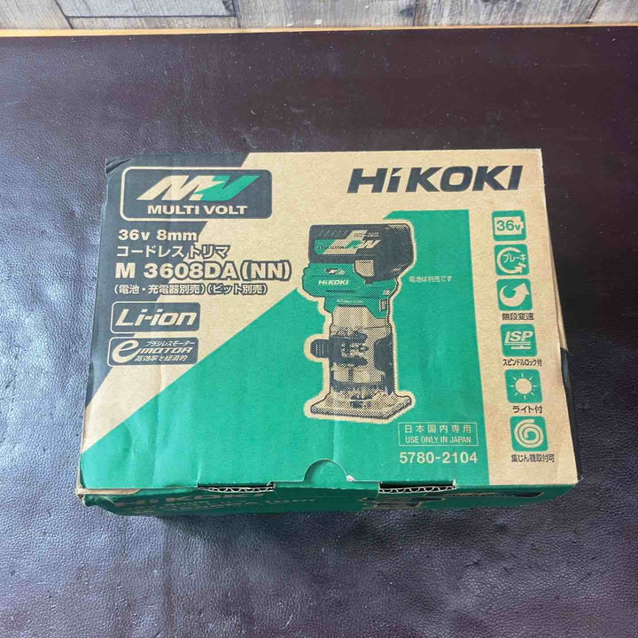 【未使用(店頭展示品)】ハイコーキ(HIKOKI ※旧:日立工機) コードレストリマー M3608DA(NN)【東大和店】