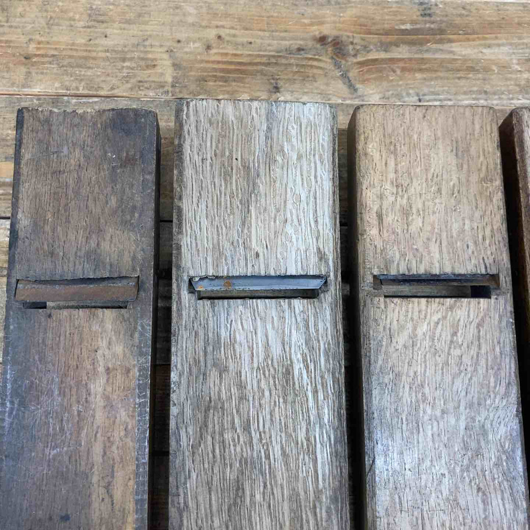 【中古品】 久光、源助之、長之次？、荒？、作者不明、鉋5個セット 鉋 かんな カンナ 和工具 大工道具 鑿 のみ 鋸 のこ 【東大和店】