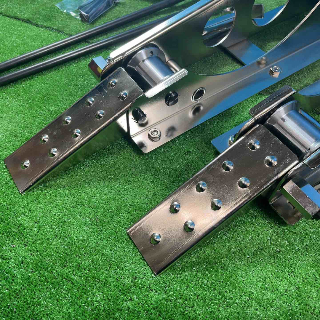【美品】デンサン ケーブルドラムローラー (飛び出し防止装置付） KDR-1200-SET【岩槻店】