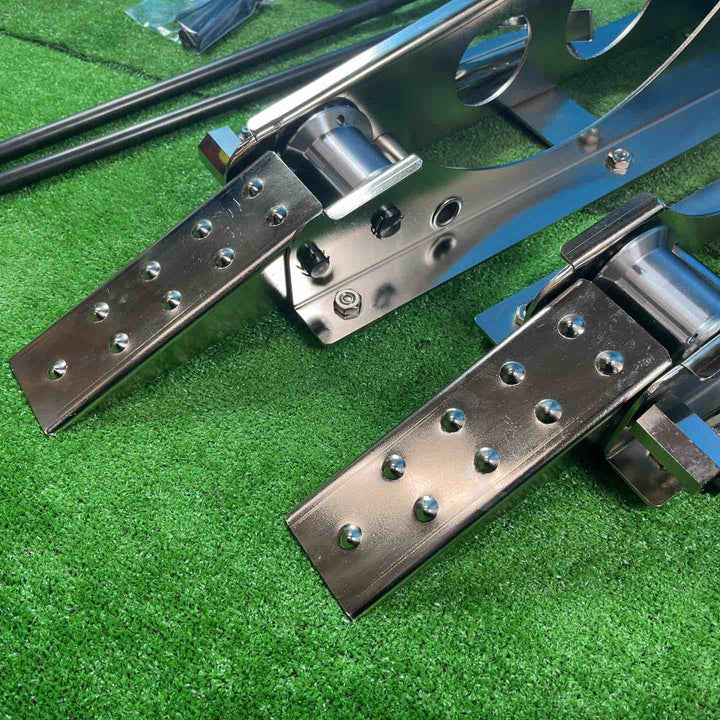 【美品】デンサン ケーブルドラムローラー (飛び出し防止装置付） KDR-1200-SET【岩槻店】