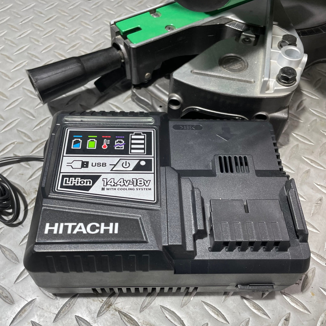 ★ハイコーキ(HIKOKI ※旧:日立工機) コードレス卓上スライド丸のこ C3606DRA(XP)【川口店】