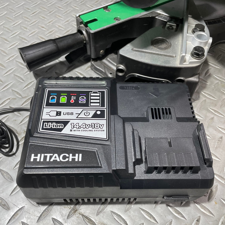 ★ハイコーキ(HIKOKI ※旧:日立工機) コードレス卓上スライド丸のこ C3606DRA(XP)【川口店】