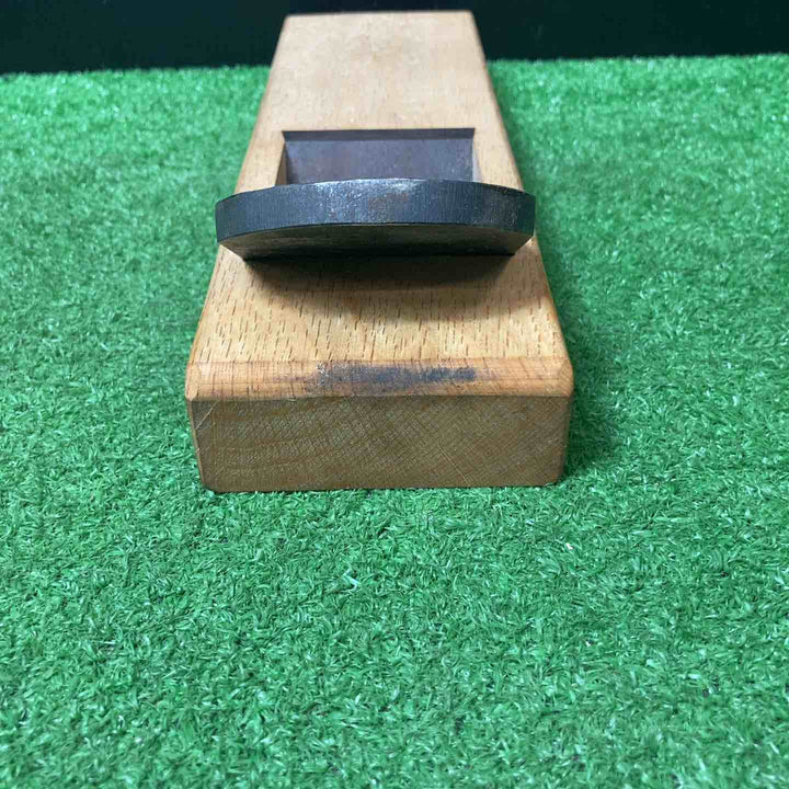 在銘「組頭」 黒檀張り 寸八鉋 カンナ 和工具 大工道具【岩槻店】