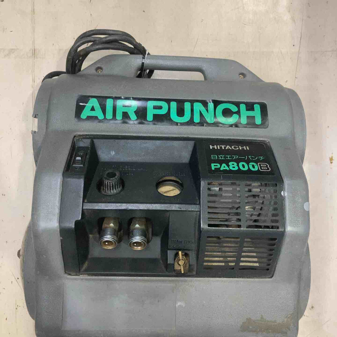 【店頭受取り限定】◇日立産機(HITACHI) エアーパンチ 常圧エアコンプレッサー  PA800B【町田店】