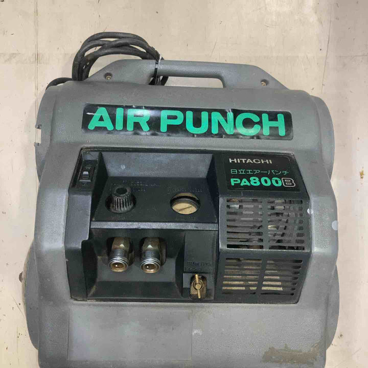 【店頭受取り限定】◇日立産機(HITACHI) エアーパンチ 常圧エアコンプレッサー  PA800B【町田店】