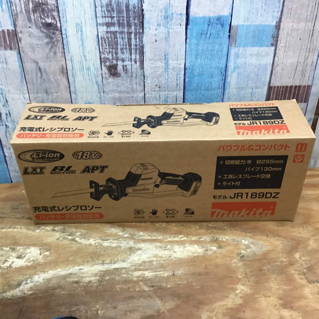 ★マキタ(makita) 18Vコードレスレシプロソー JR189DZ 本体のみ 店頭展示品【柏店】