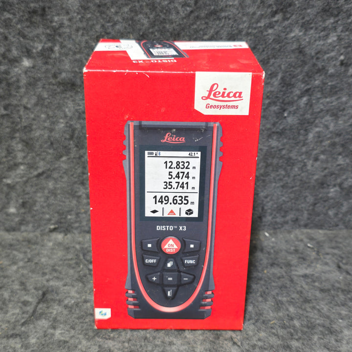 【特別特価！未使用品】ライカ(Leica) タジマ(TAJIMA) レーザー距離計 DISTO X3 ディストX3【桶川店】