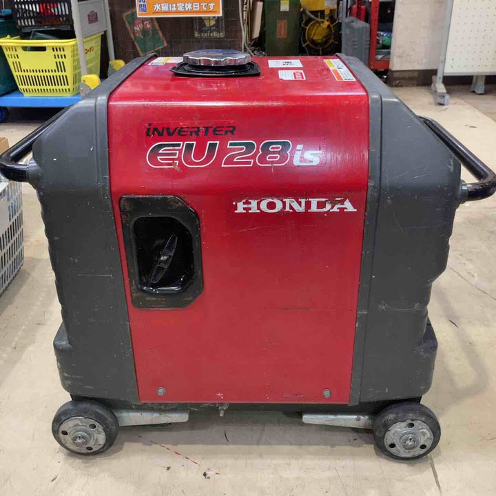 【店頭受取り限定】★ホンダ(HONDA) インバーター発電機 EU28iS_車輪あり【町田店】