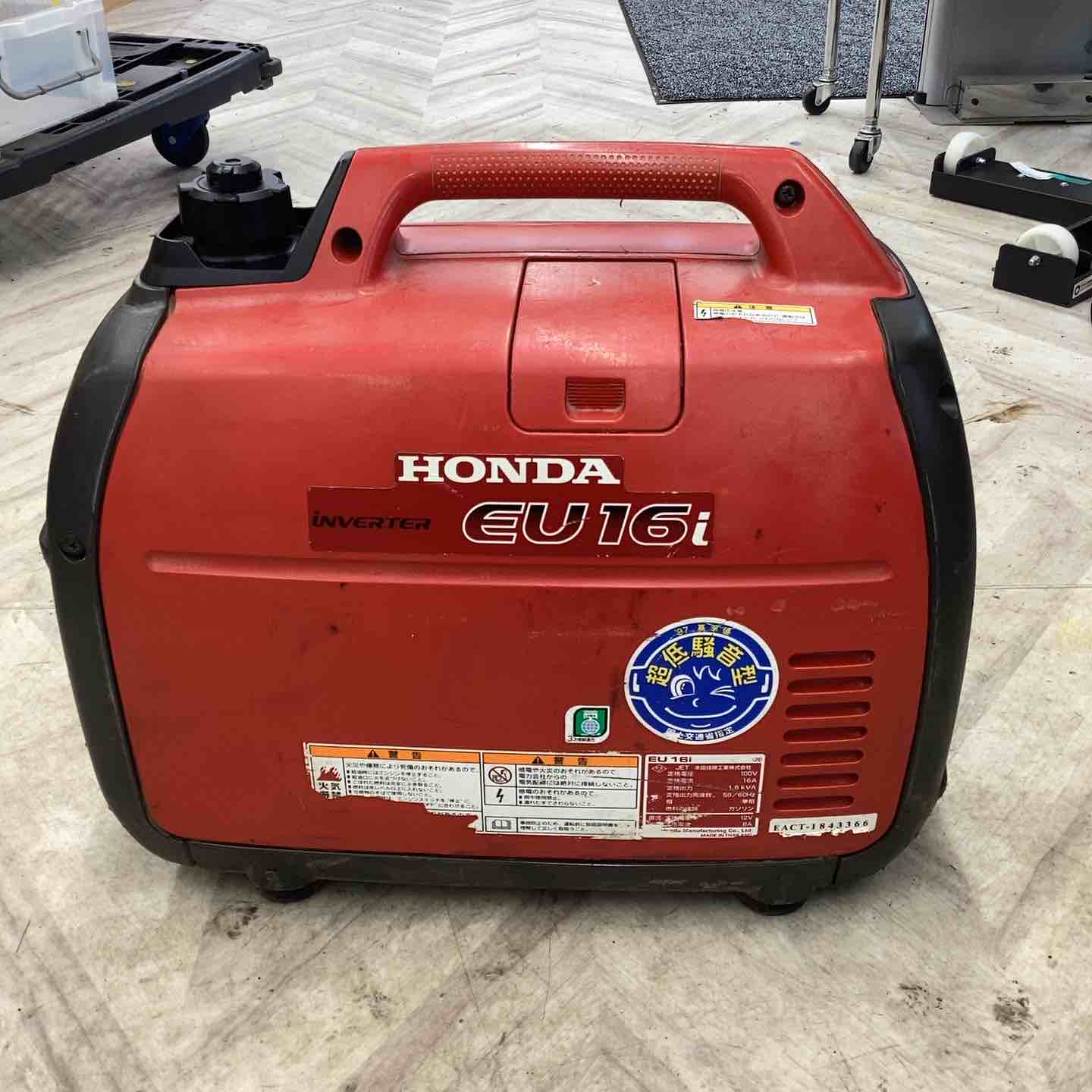 ☆ホンダ(HONDA) インバーター発電機 EU16i【越谷店】 – アクトツール