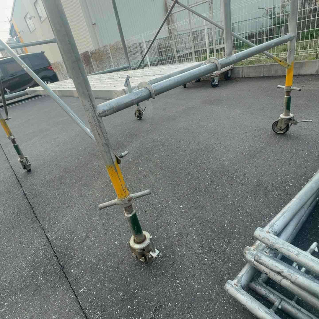 【店頭受取り限定・中古】 アルインコ製？ ローリングタワー 4段 移動式高所作業台 【桶川店】