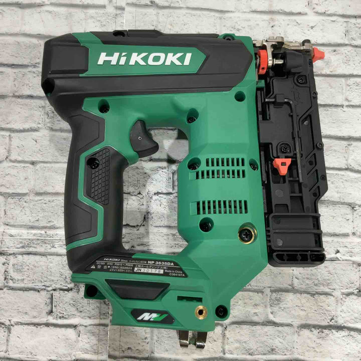 ★ハイコーキ(HIKOKI ※旧:日立工機) コードレスピンネイラ NP3635DA(NNK)【川口店】