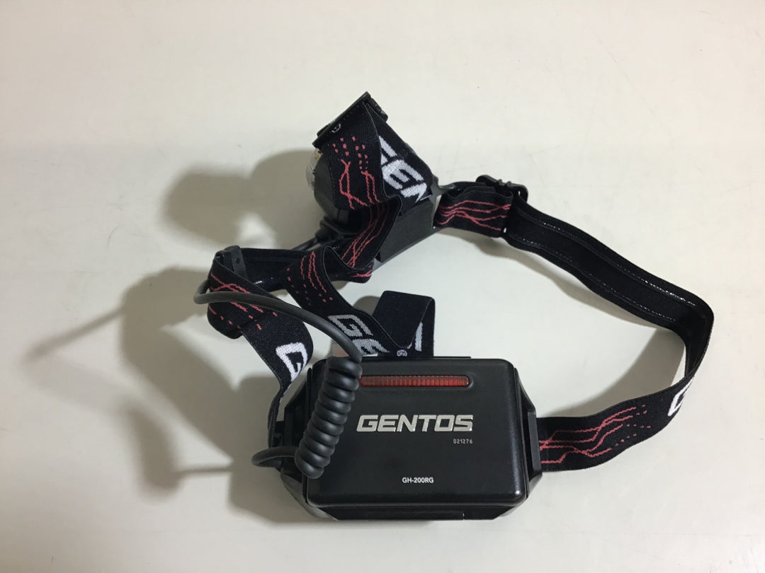 【未使用品】GENTOS USB充電式ヘッドライト GH-200RG 【戸田店】