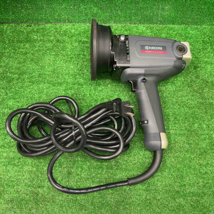 【未使用展示品】京セラ(Kyocera) 旧リョービ プロ用 ポリッシャー APEG130 645751A ブラック【桶川店】