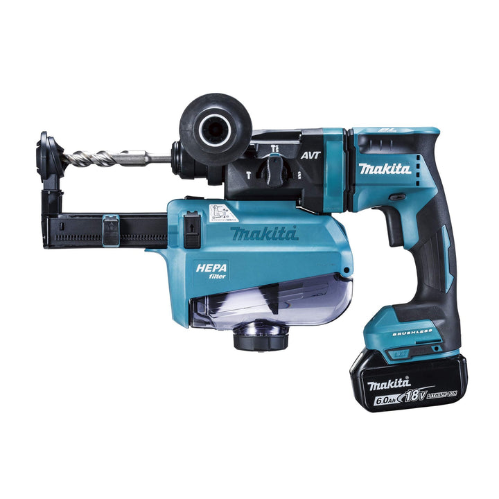 送料無料【未使用品】マキタ(makita) コードレスハンマドリル HR182DRGXV 18V フルセット 集塵システム付き【柏店】