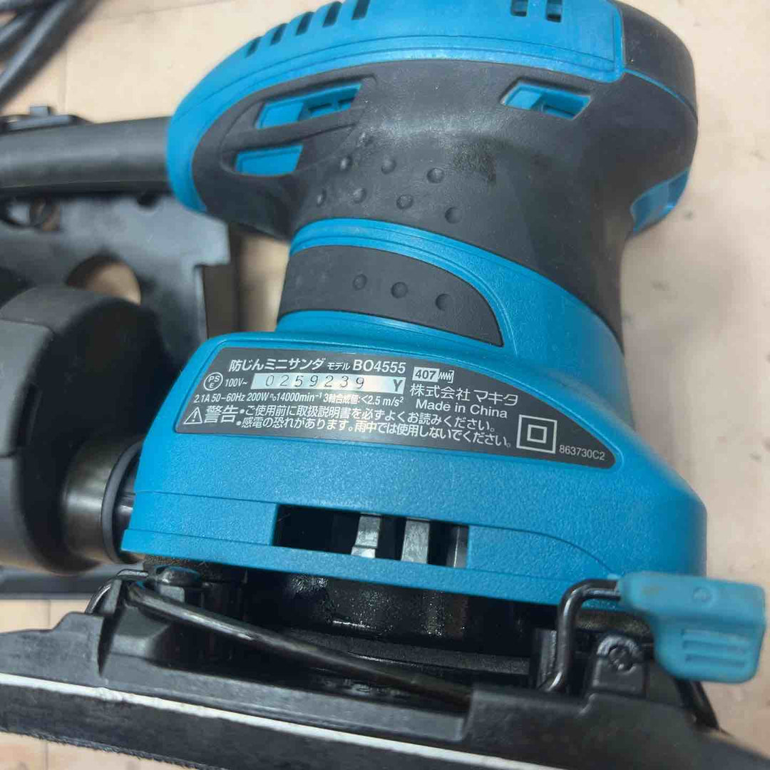 ☆マキタ(makita) 防じんミニサンダ BO4555【草加店】