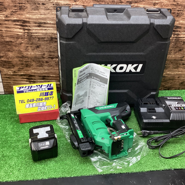 ハイコーキ(HIKOKI ※旧:日立工機) コードレスタッカー N3610DJ(XP) 質量 2.8kg 【川越店】