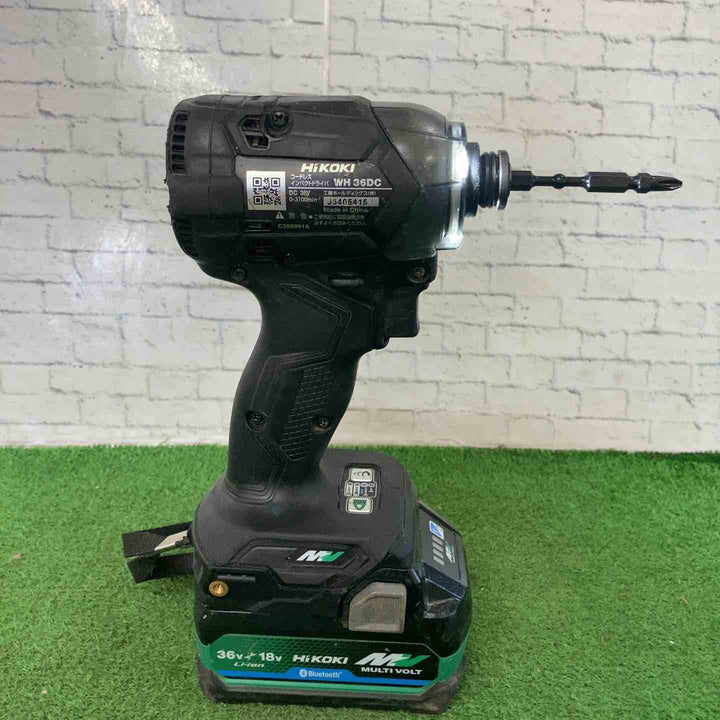 HiKOKI(ハイコーキ) 36Vインパクトドライバ  WH36DC(2XPBSZ)【町田店】