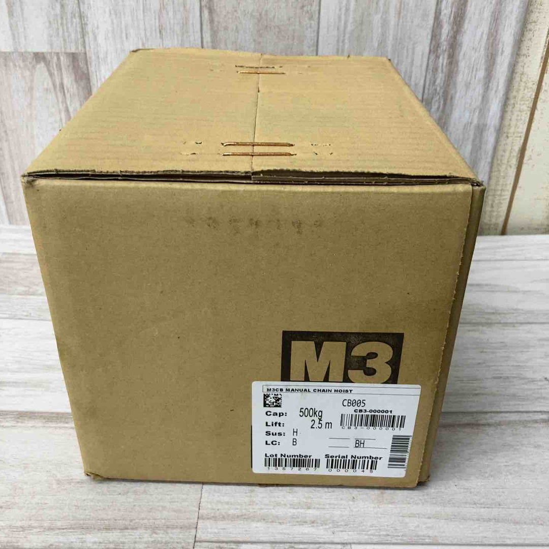 ◇KITO チェーンブロック M3形 0.5ton CB005【柏店】