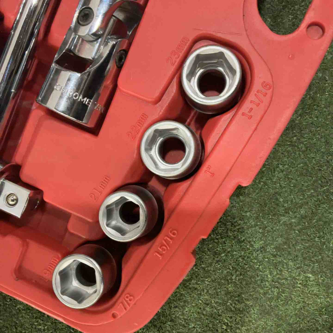 【現状品】Crescent CTK21ME 3/4-Inch Metric Mechanics Tool Set, 21-Piece [並行輸入品] 保証なし【川口店】