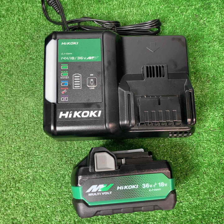 【美品】◇ハイコーキ(HIKOKI ※旧:日立工機) コードレスインパクトドライバー WH18DC(2XPBZ)バッテリー2個、充電器付き【岩槻店】