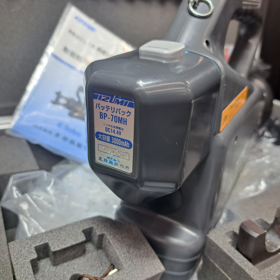 ◇泉精器(IZUMI) コードレス油圧式圧着工具 REC-325CH【岩槻店】