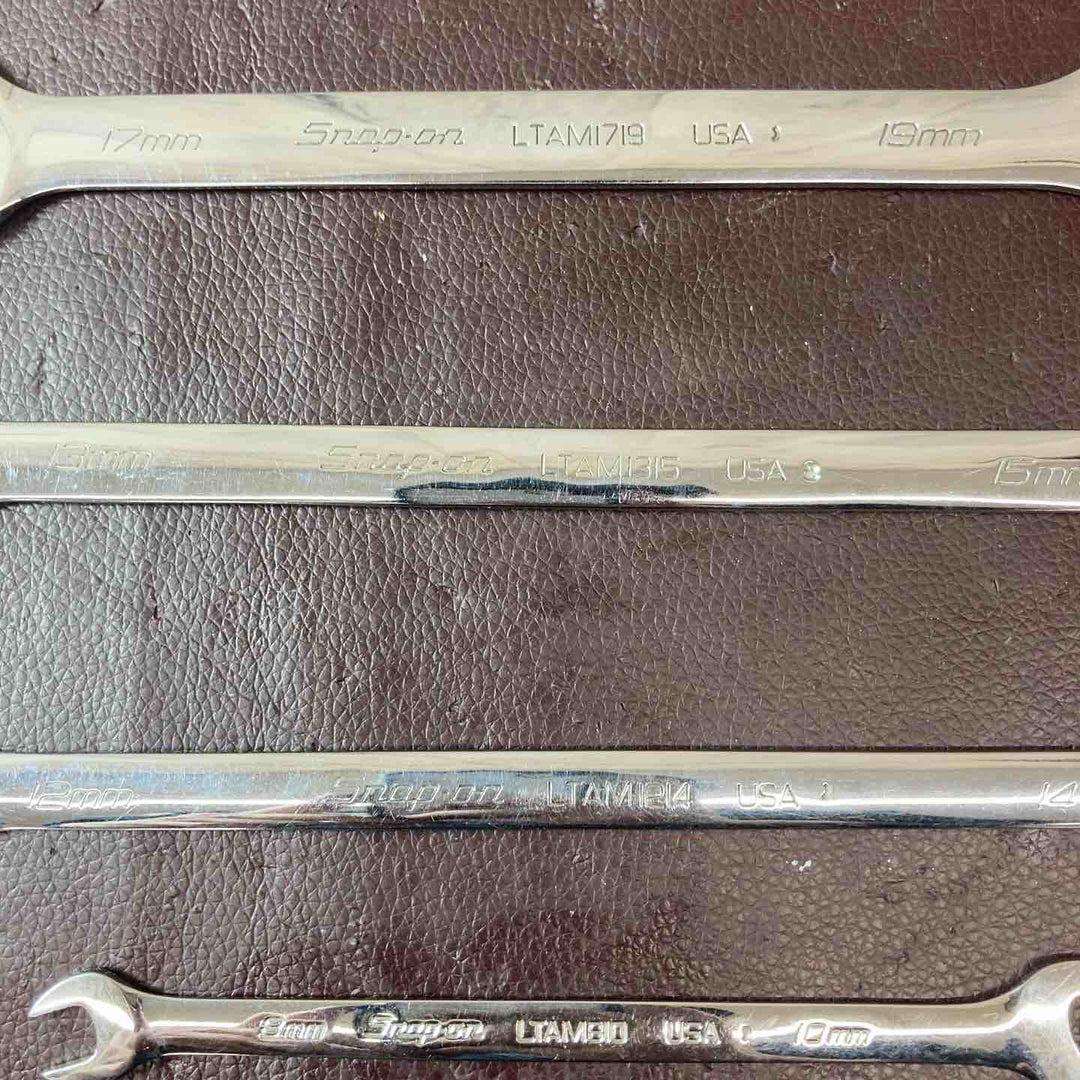 【中古品】スナップオン(Snap-on) ロートルクスパナ オープンエンドレンチ 計4本セット LTAM810～1719【東大和店】
