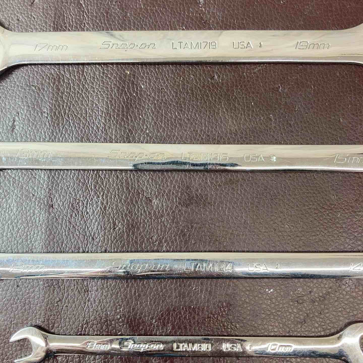 【中古品】スナップオン(Snap-on) ロートルクスパナ オープンエンドレンチ 計4本セット LTAM810～1719【東大和店】