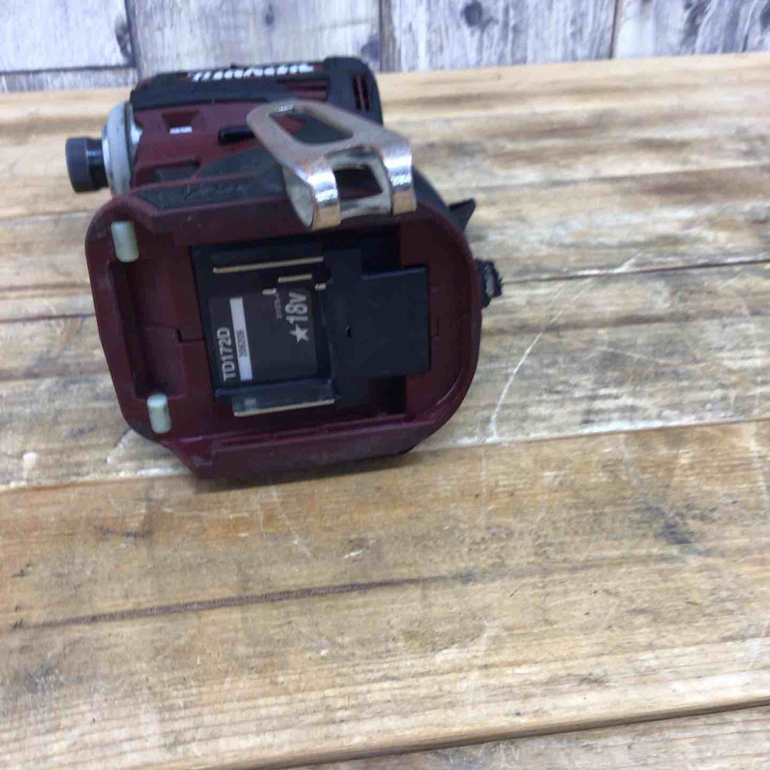 マキタ(makita) コードレスインパクトドライバー TD172DZAR 【東大和店】