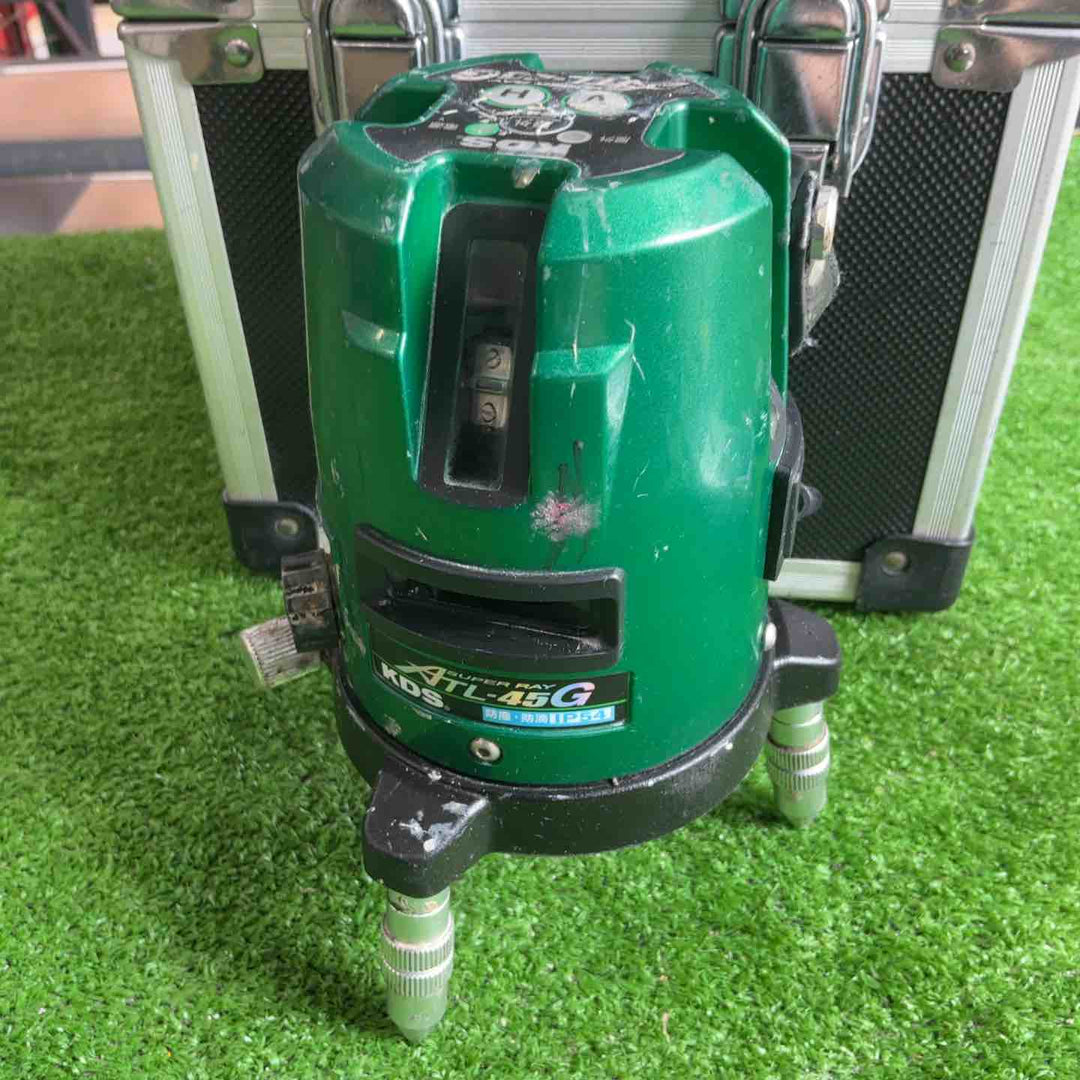 ◇ムラテックKDS グリーンレーザー墨出し器 ATL-45G 本体 ATL-45G スーパーレイ【草加店】