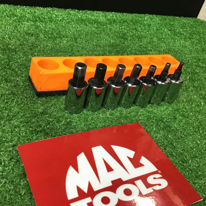 【中古品】マックツール(MACTOOLS) XDS10MM-4MM 7個 マグネットホルダー付 3/8sq 六角レンチソケットセット 7個 【岩槻店】