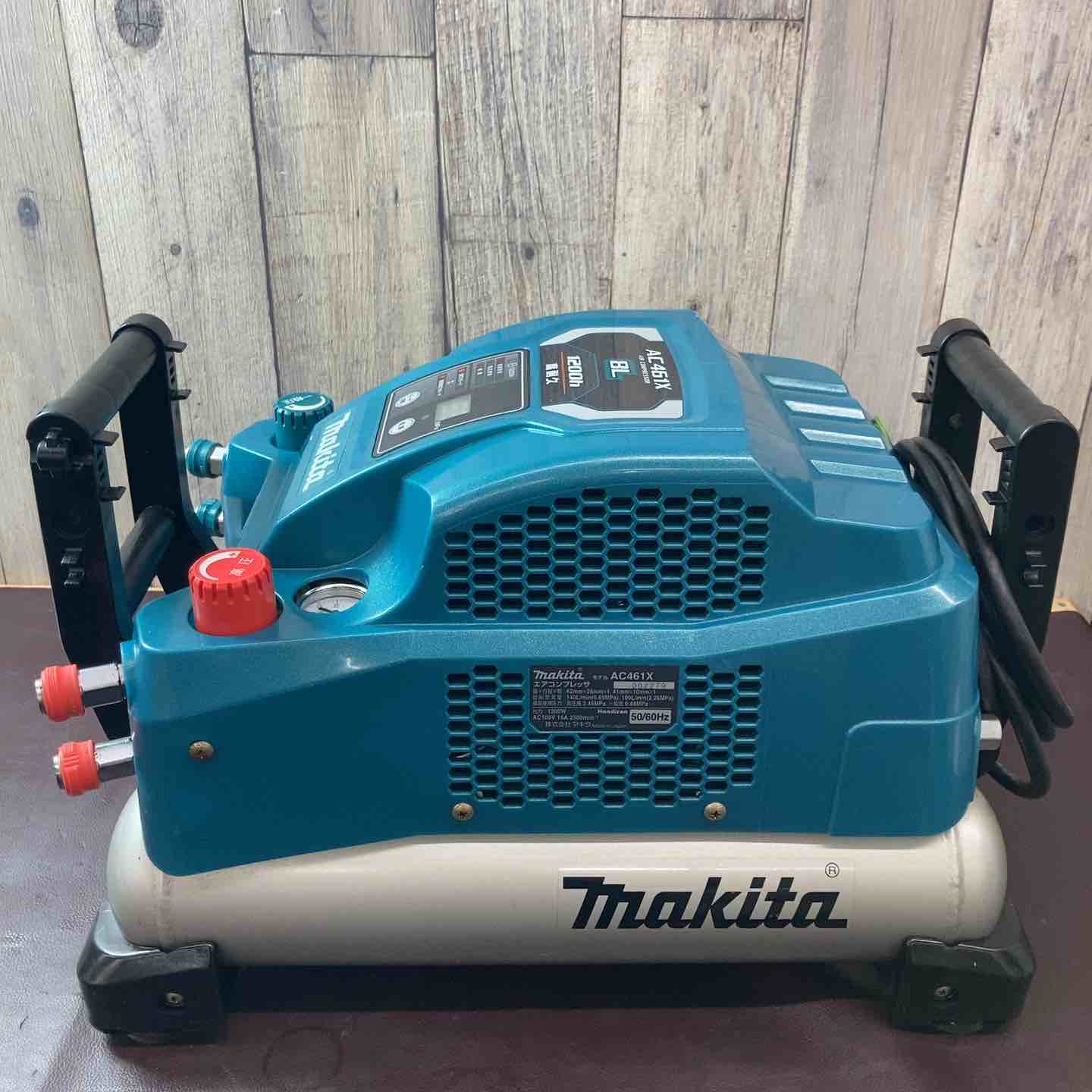 中古品】マキタ(makita) エアコンプレッサ AC461X コンプレッサー