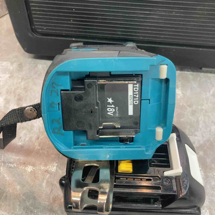 ★マキタ(makita) コードレスインパクトドライバー TD171DRGX【八潮店】