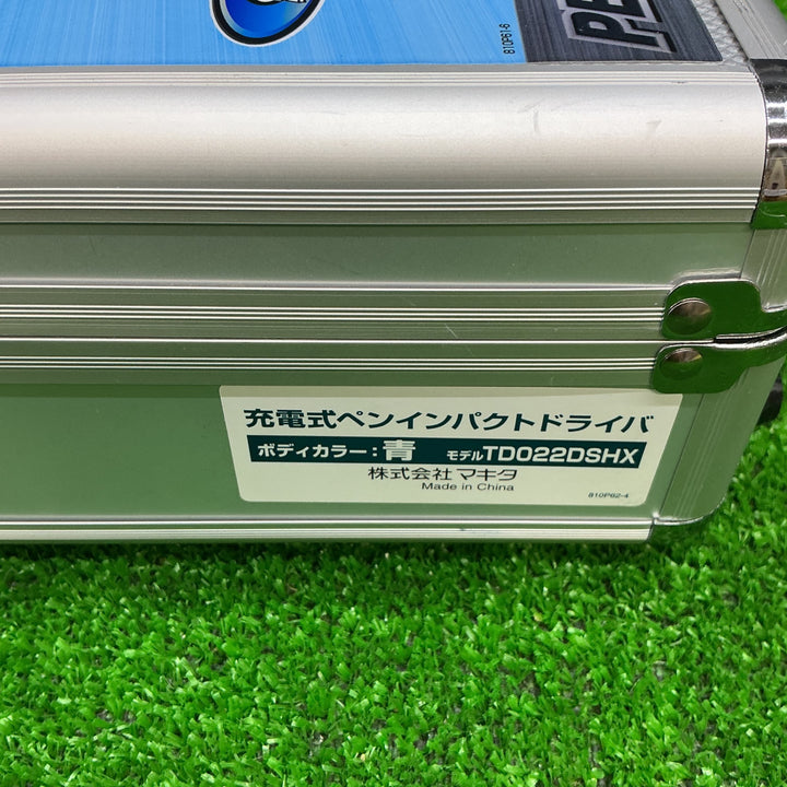 【未使用品】マキタ(makita) コードレスペンインパクトドライバー TD022DSHX【電材館越谷店】