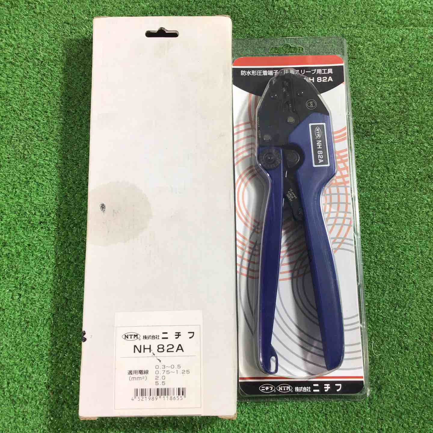 【未使用品】ニチフ端子工業 圧着工具 ハンドル色:青色 NH- 82A アッチャクコウグ【川口店】 ニチフ端子工業 圧着工具 ハンドル色:青色 NH- 82A アッチャクコウグ