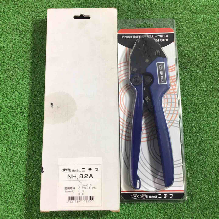 ニチフ端子工業 圧着工具 ハンドル色:青色 NH- 82A アッチャクコウグ【川口店】