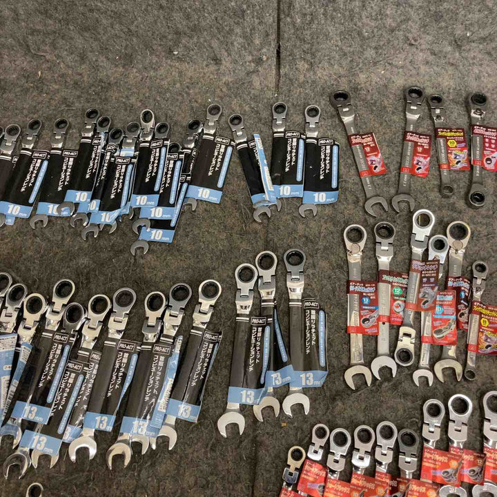 ギアレンチ まとめ サイズ 種類複数 約120点 約10kg 首振り フレックス メガネ コーナン SK11【鴻巣店】