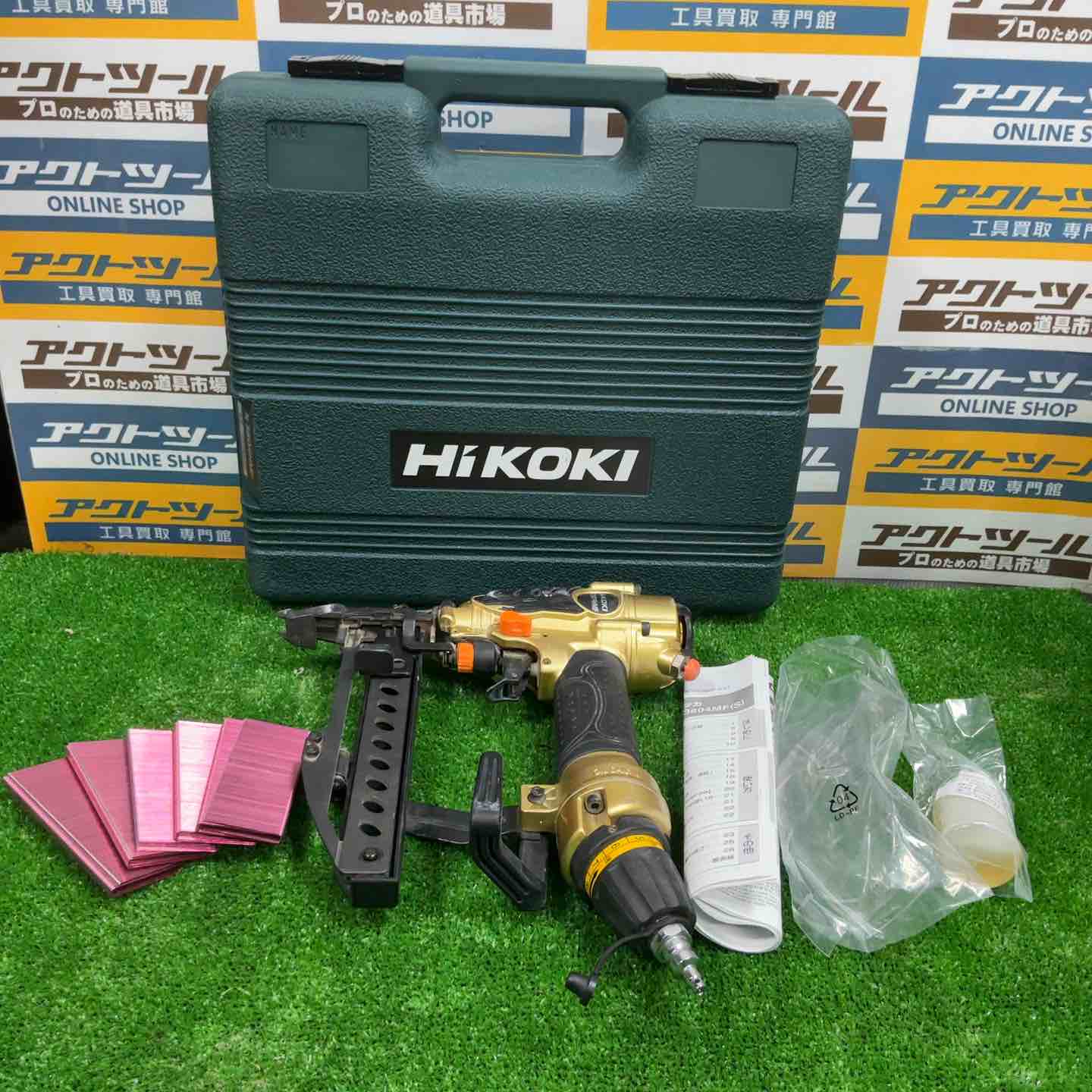 ☆ハイコーキ(HIKOKI ※旧:日立工機) 高圧フロアタッカ N3804HMF【草加