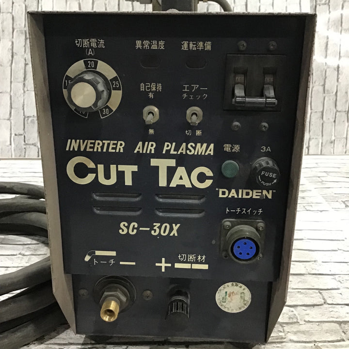 ダイデン/DAIDEN インバーター エアープラズマ切断機 SC-30X【川口店】