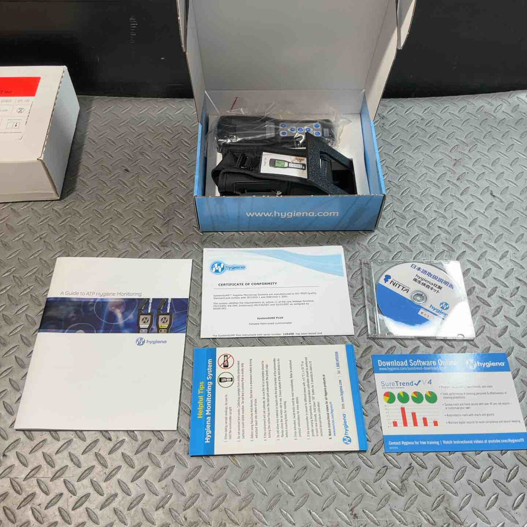 ハイジーナ hygiena ATP検査キット ルミノメータ SystemSURE Plus ATP検査用試薬 Ultrasnap US2020 100本付き【草加店】