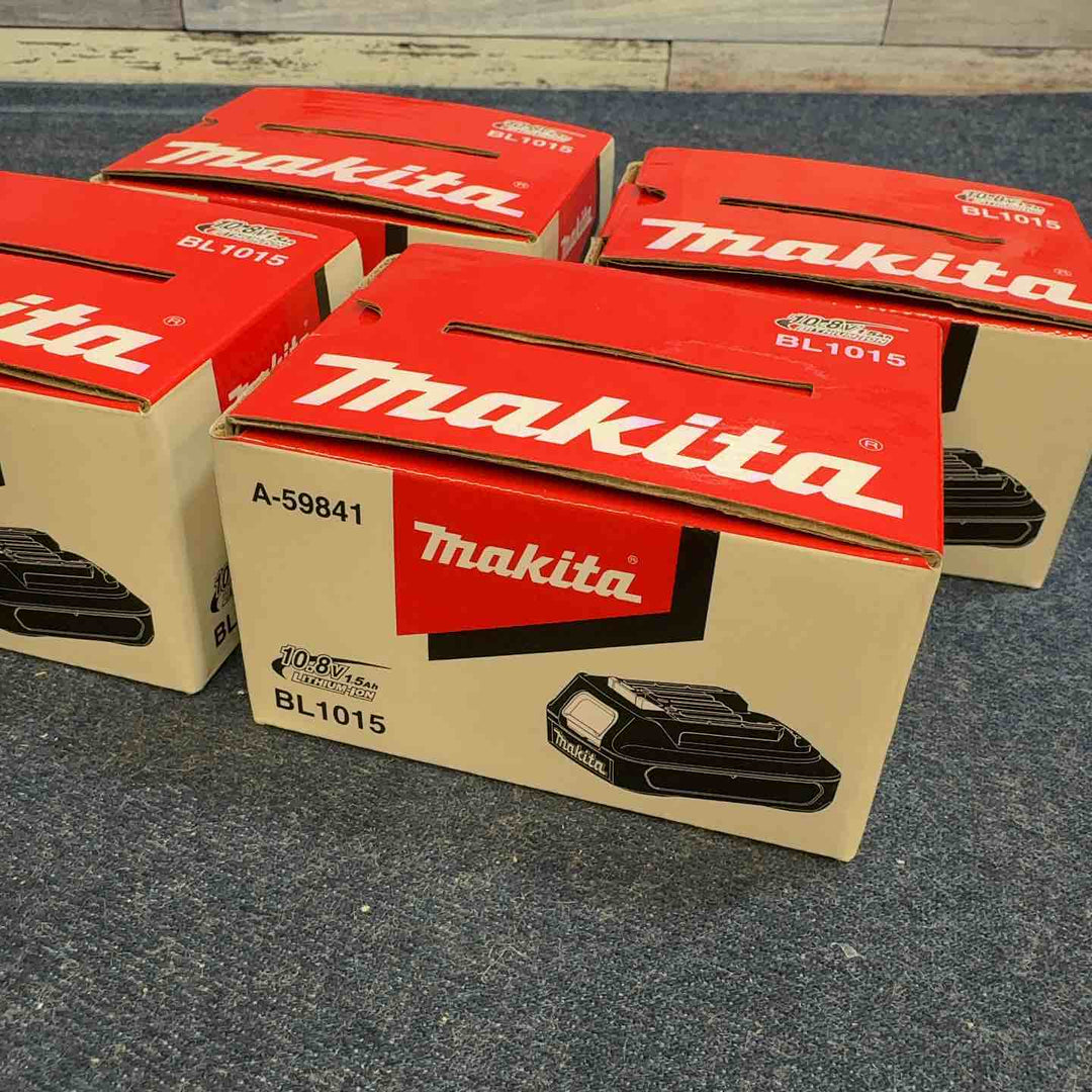 マキタ(makita) リチウムイオンバッテリー 10.8V/1.5Ah BL1015 4個セット【八潮店】