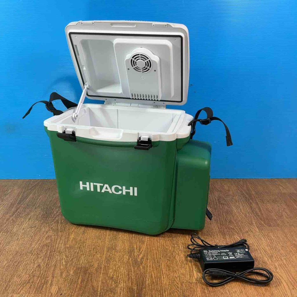 【中古品】冷温庫　日立工機　UL18DSL 充電器+互換バッテリー2個付 ◇ハイコーキ(HIKOKI ※旧:日立工機) コードレス冷温庫 UL18DSL(NM