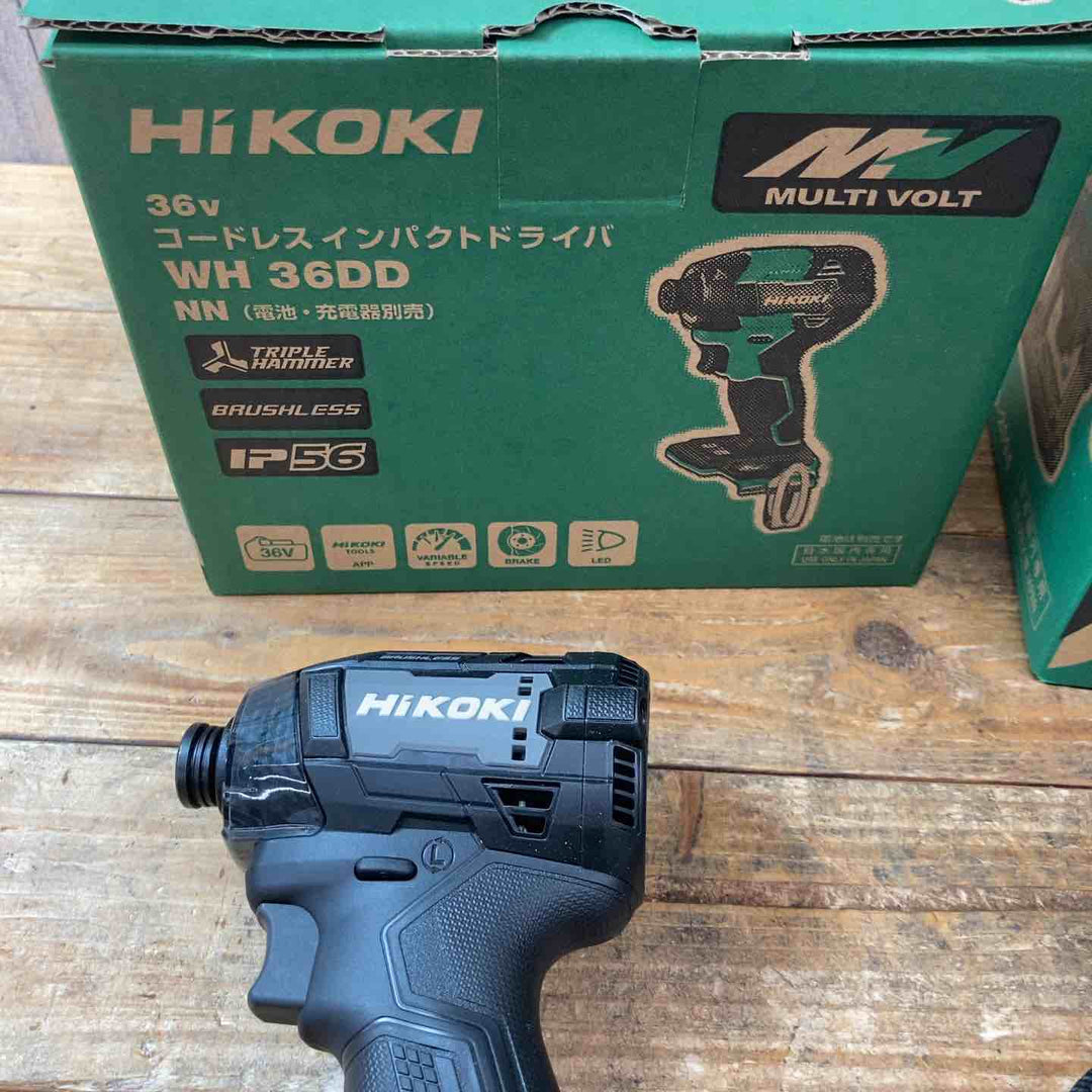 【未使用品】 ハイコーキ(HiKOKI) まとめ売り 36V インパクトドライバ ルータ WH36DD(NNB) M3612DA(NN) 【東大和店】