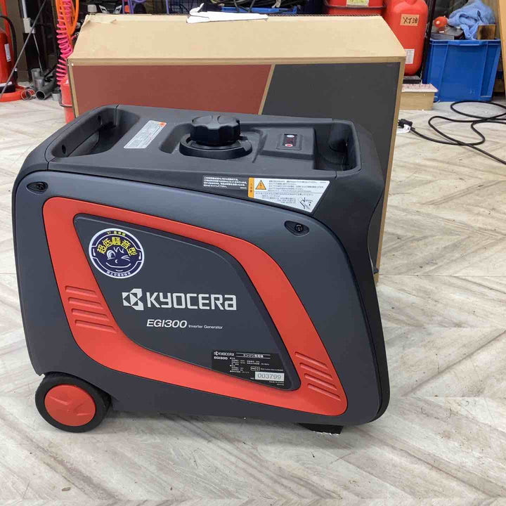 【店頭受取り限定】◇京セラ エンジン発電機 EGI300【越谷店】