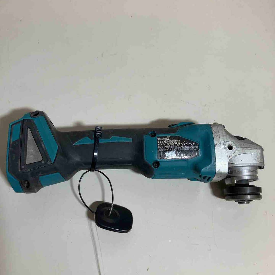 ☆マキタ(makita) 125mmコードレスディスクグラインダ GA504DZN (GA504DN　本体のみ　18V対応)【戸田店】