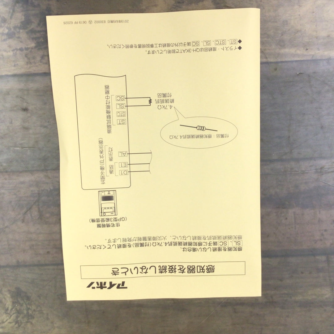 【未使用品】〇アイホン セキュリティ親機 QH-3KAT 住戸用自動火災報知設備対応 露出型【東大和店】