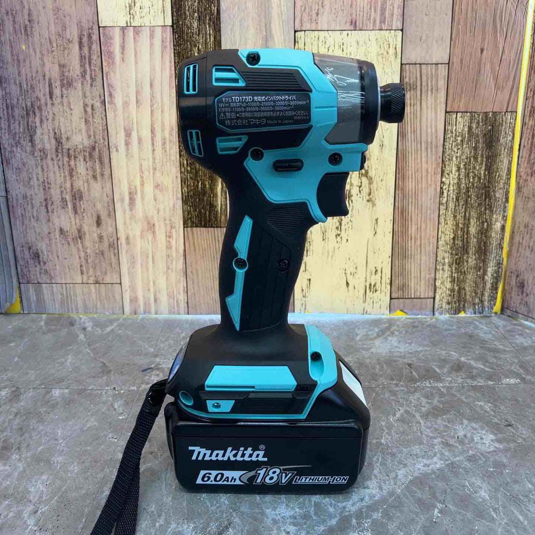 ◇マキタ(makita) コードレスインパクトドライバー TD173DGXTB 限定色 ターコイズブルー【八潮店】