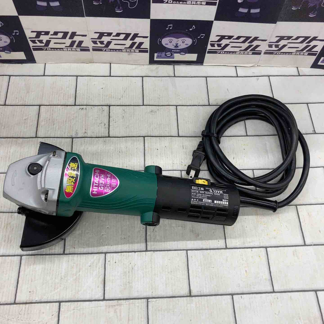 ◇ハイコーキ(HIKOKI ※旧:日立工機) 125mm無段変速電子ディスクグラインダ G13VH【所沢店】