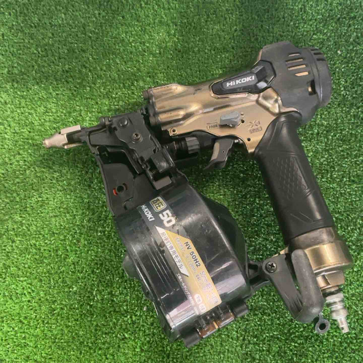 ★ハイコーキ(HIKOKI ※旧:日立工機) 高圧エア釘打ち機 NV50H2【草加店】
