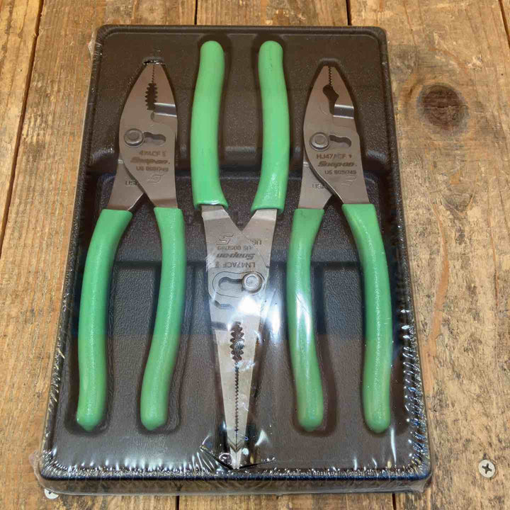【未使用品】スナップオン(Snap-on) スリップジョイントプライヤーセット PL347ACFG【所沢店】